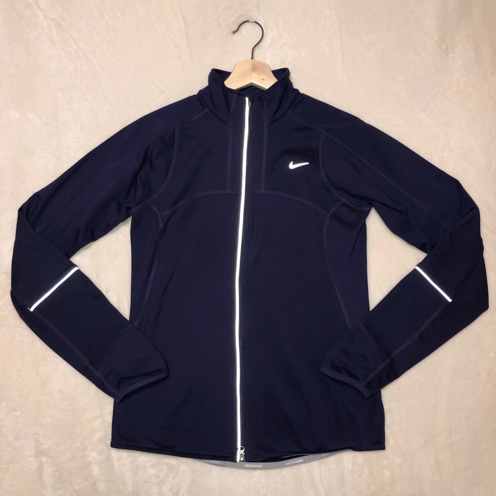 Nike Purple Dri-Fit Running Jacket